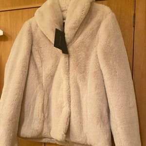 WEATHERPROOF FAUX FUR TEDDY JACKET